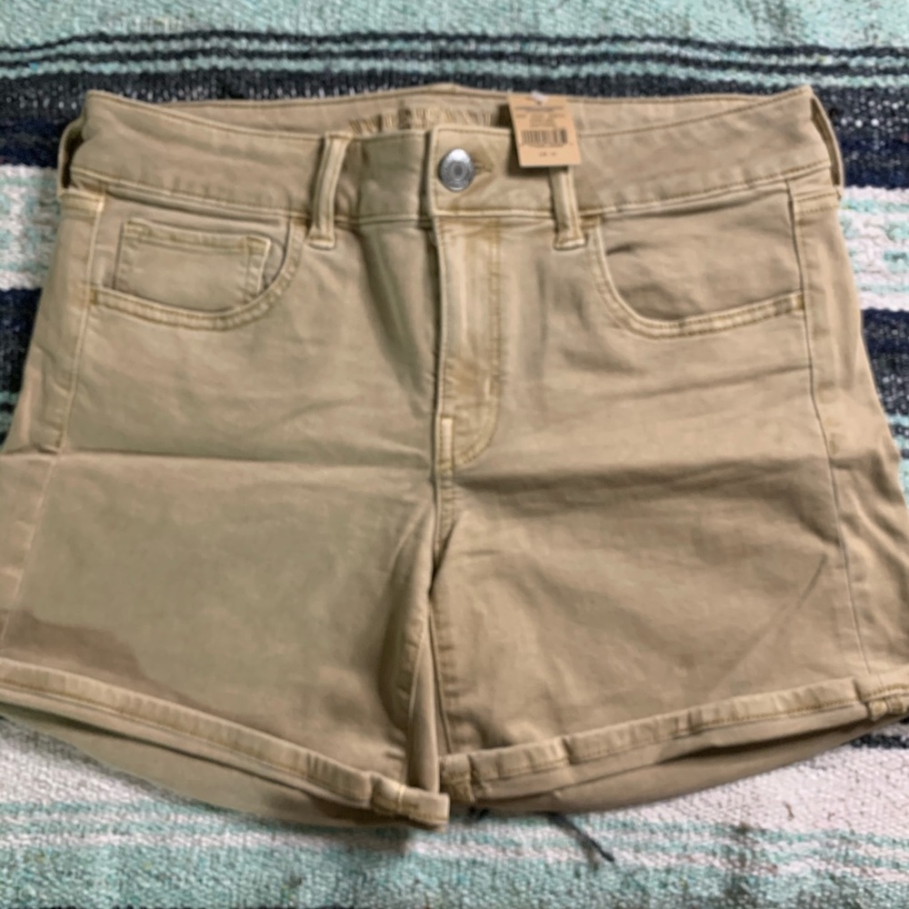 NWT AE super stretch midi short size 10